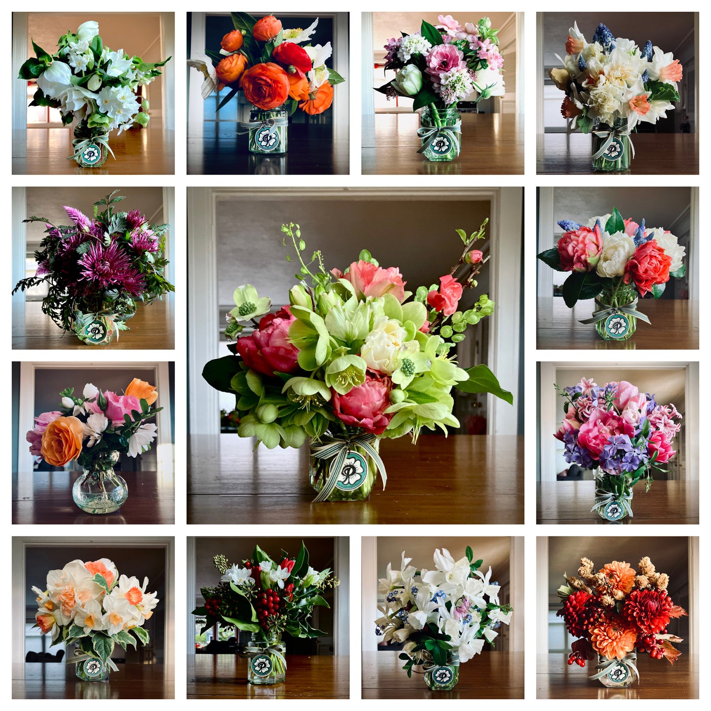 Garden Bouquet Weekly Flower Subscription - Magnolia, Seattle