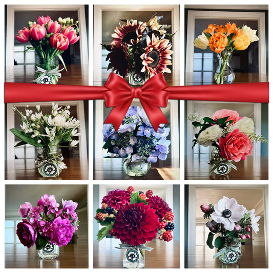 NEW GIFT SUBSCRIPTIONS: Prepaid Weekly Flower Subscription (Seattle) - Desktop Arrangements